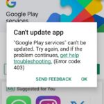 Cómo solucionar el error 403 en Google Play Store